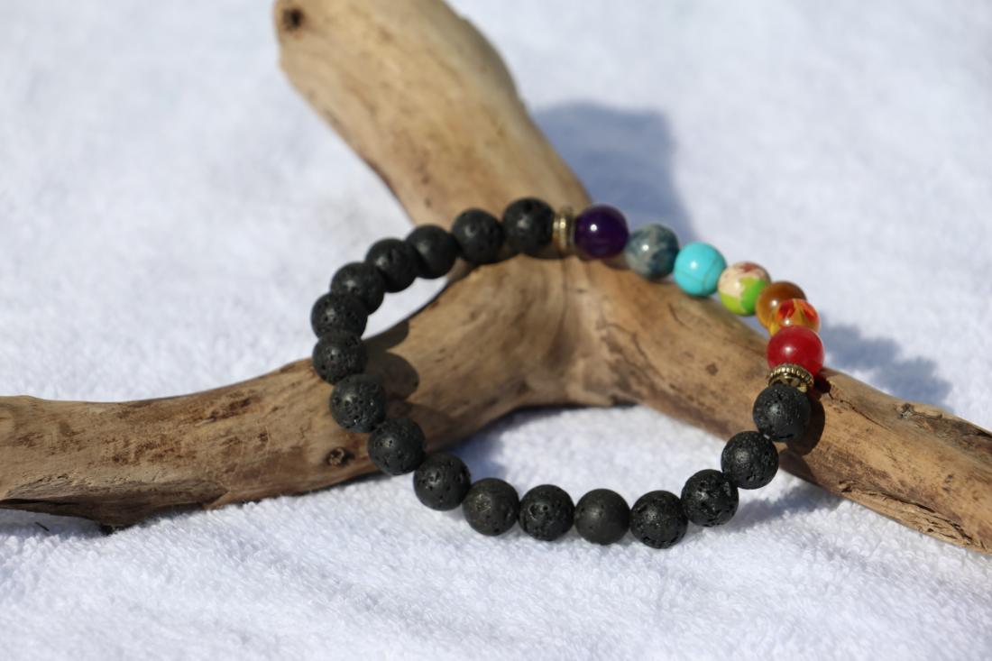 Bracelet Lave - Chakras 1