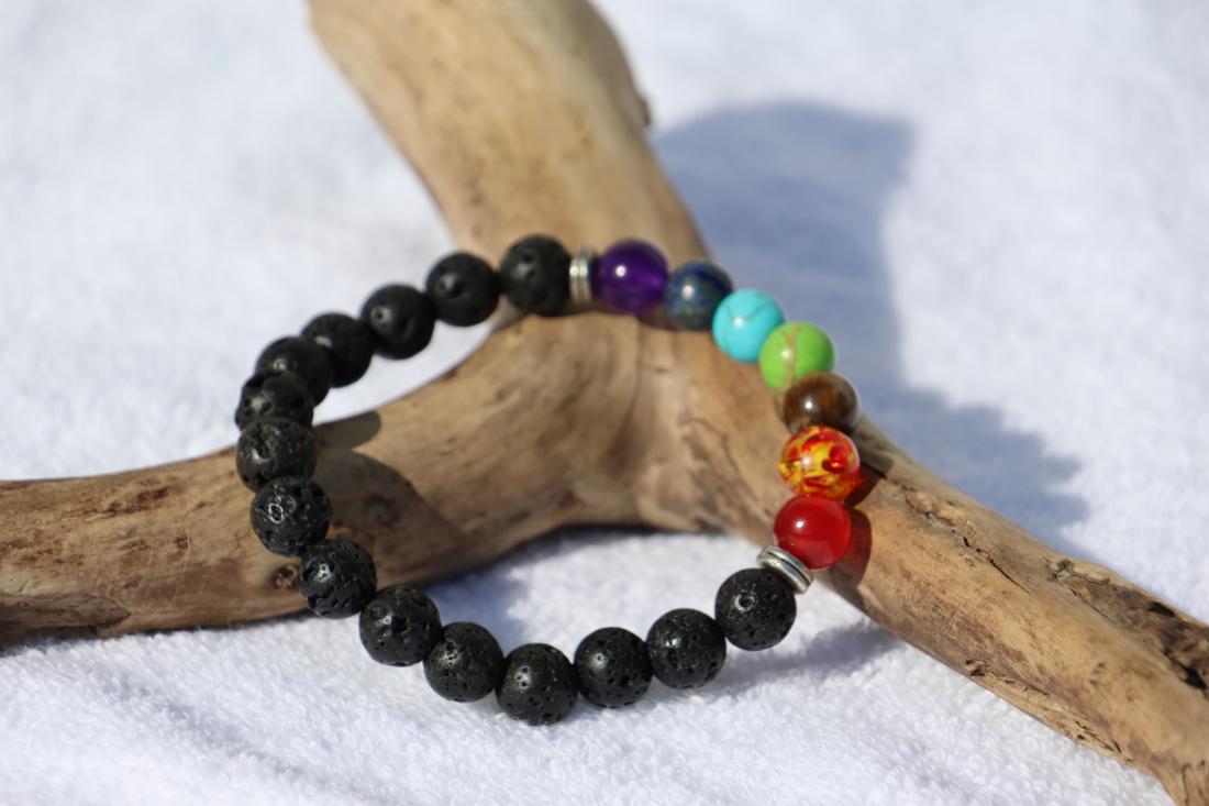 Bracelet Lave - Chakras 2